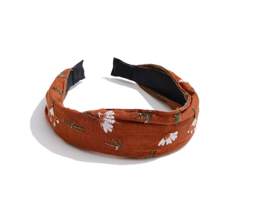 Brown Bohemian Headband